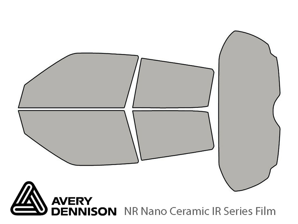 Avery Dennison Nissan Juke 2014-2017 NR Nano Ceramic IR Window Tint Kit