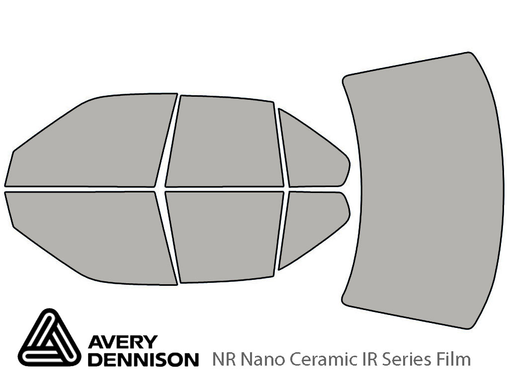 Avery Dennison Nissan Maxima 1990-1994 NR Nano Ceramic IR Window Tint Kit