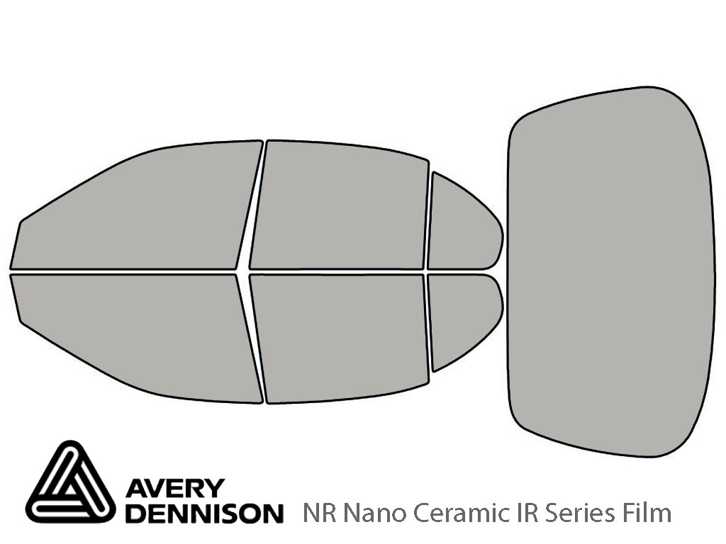 Avery Dennison Nissan Maxima 1995-1999 NR Nano Ceramic IR Window Tint Kit