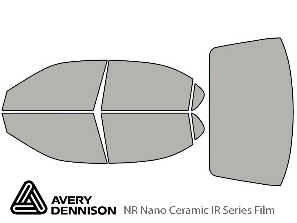 Avery Dennison Nissan Maxima 2000-2003 NR Nano Ceramic IR Window Tint Kit
