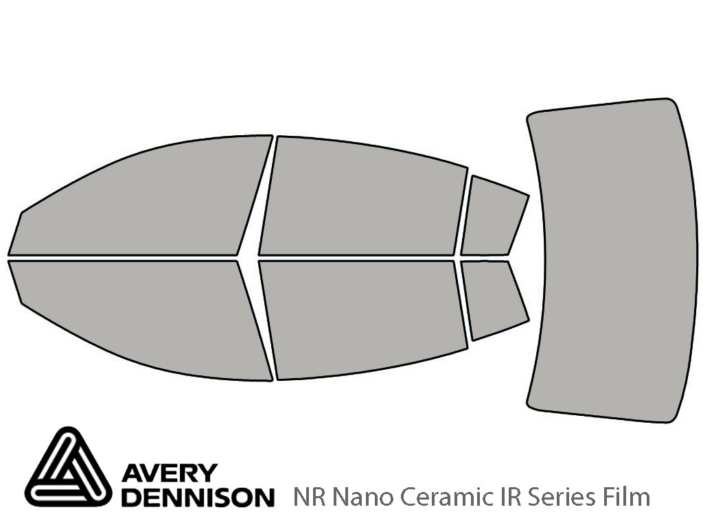 Avery Dennison Nissan Maxima 2004-2008 NR Nano Ceramic IR Window Tint Kit