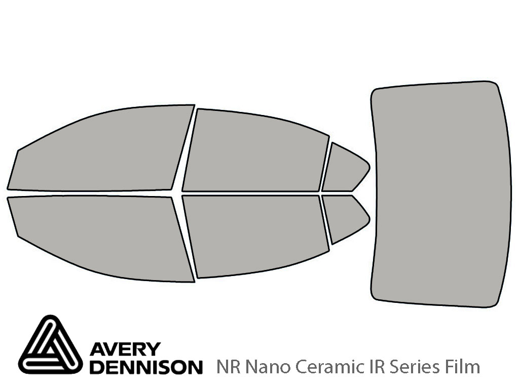 Avery Dennison Nissan Maxima 2009-2014 NR Nano Ceramic IR Window Tint Kit