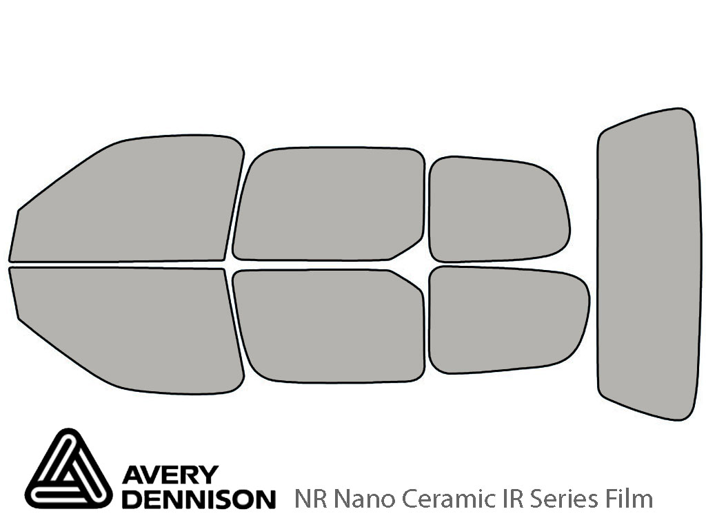 Avery Dennison Nissan Quest 1999-2003 NR Nano Ceramic IR Window Tint Kit