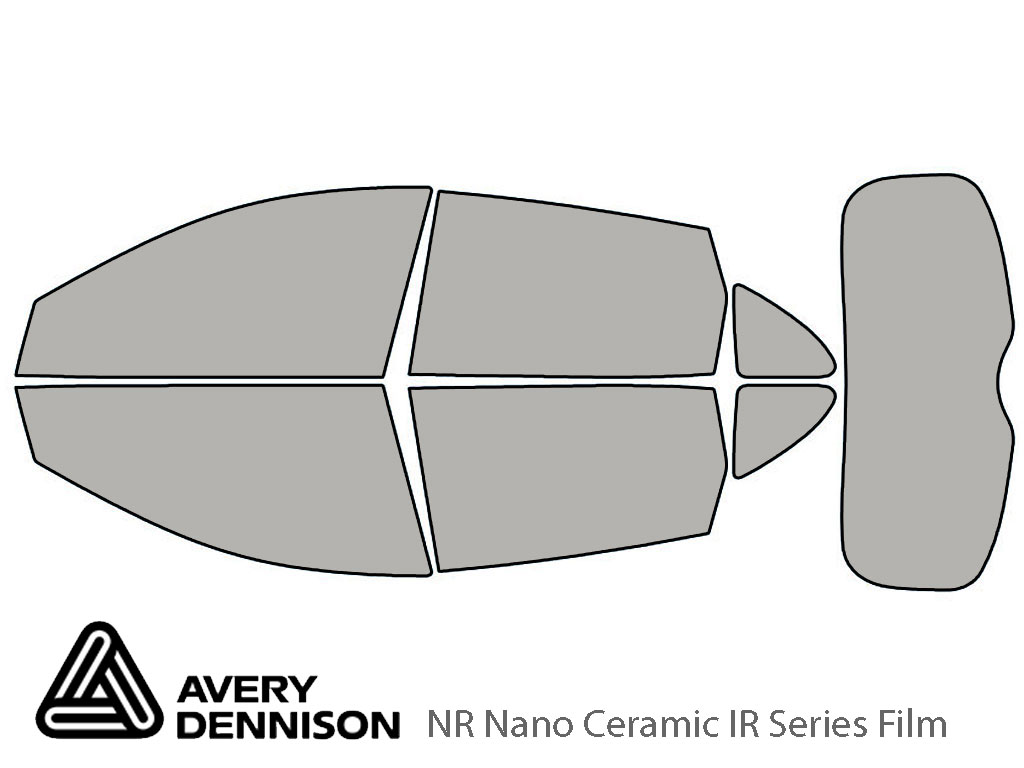 Avery Dennison Nissan Rogue 2008-2013 NR Nano Ceramic IR Window Tint Kit