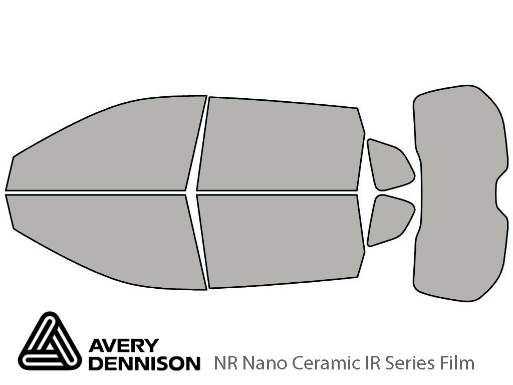 Avery Dennison Nissan Rogue 2014-2020 NR Nano Ceramic IR Window Tint Kit