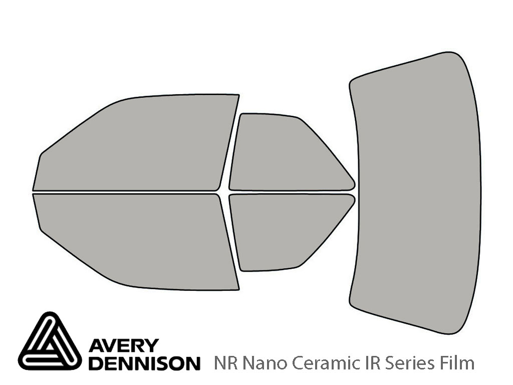 Avery Dennison Nissan Sentra 1991-1994 NR Nano Ceramic IR Window Tint Kit