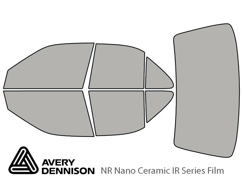 Avery Dennison Nissan Sentra 1995-1999 NR Nano Ceramic IR Window Tint Kit