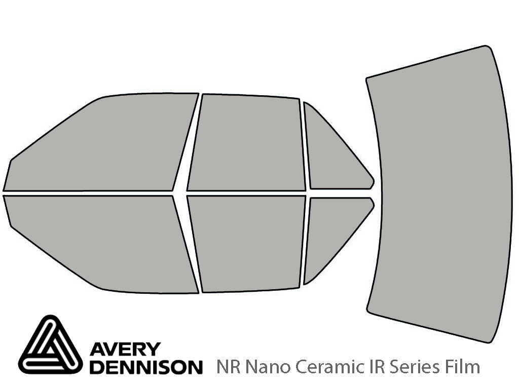 Avery Dennison Nissan Stanza 1990-1992 NR Nano Ceramic IR Window Tint Kit