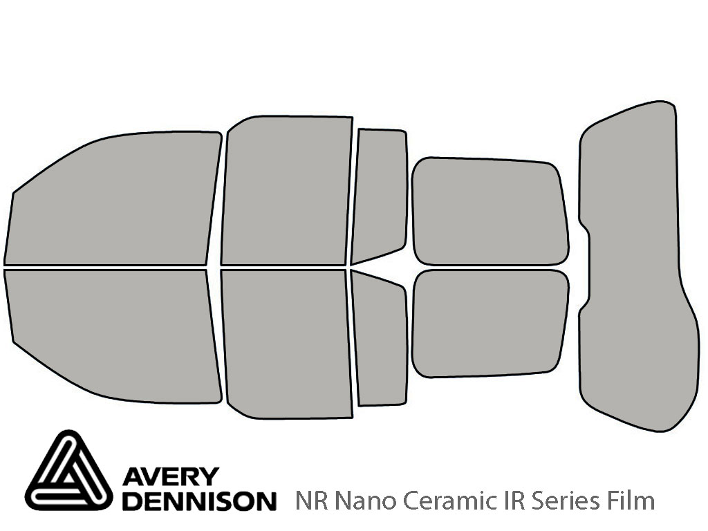 Avery Dennison Nissan Xterra 2005-2015 NR Nano Ceramic IR Window Tint Kit
