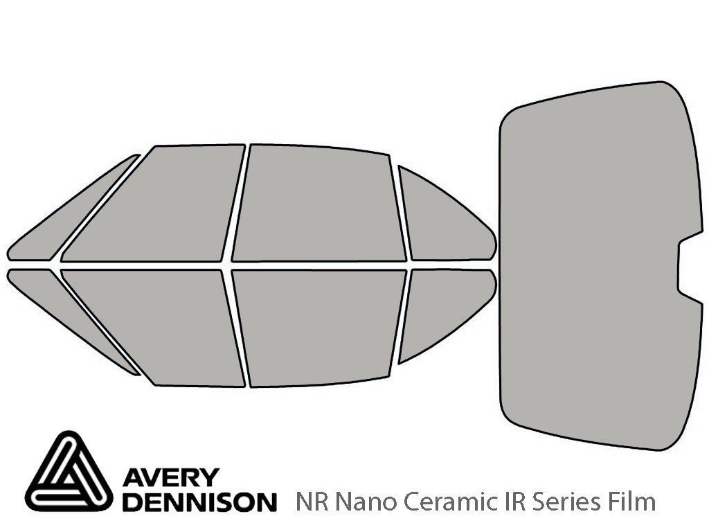 Avery Dennison Oldsmobile Eighty-Eight 1992-1999 NR Nano Ceramic IR Window Tint Kit