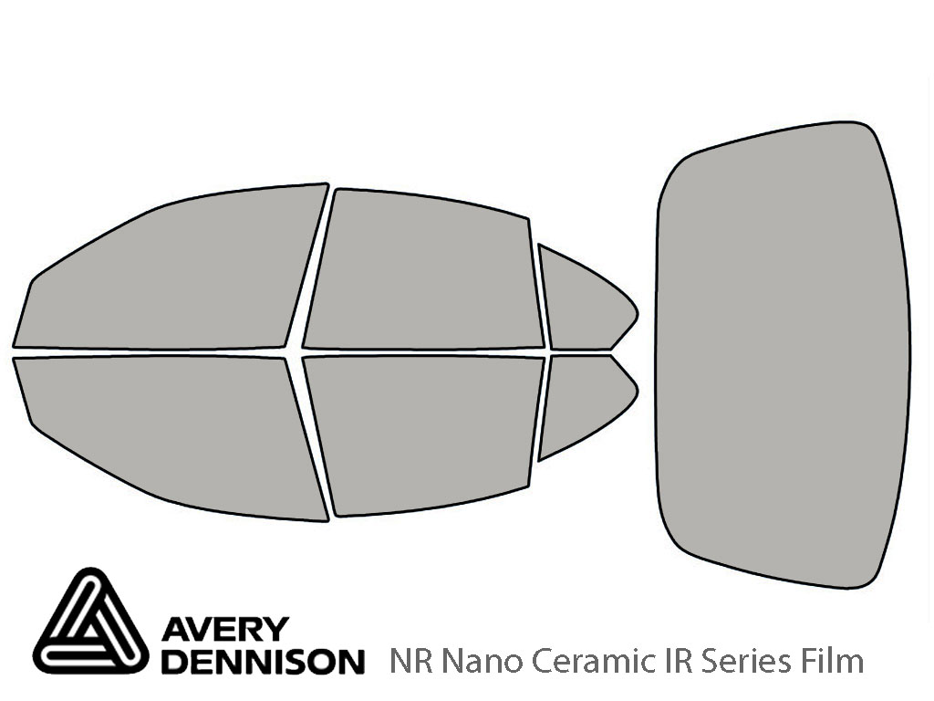 Avery Dennison Pontiac Bonneville 2000-2005 NR Nano Ceramic IR Window Tint Kit