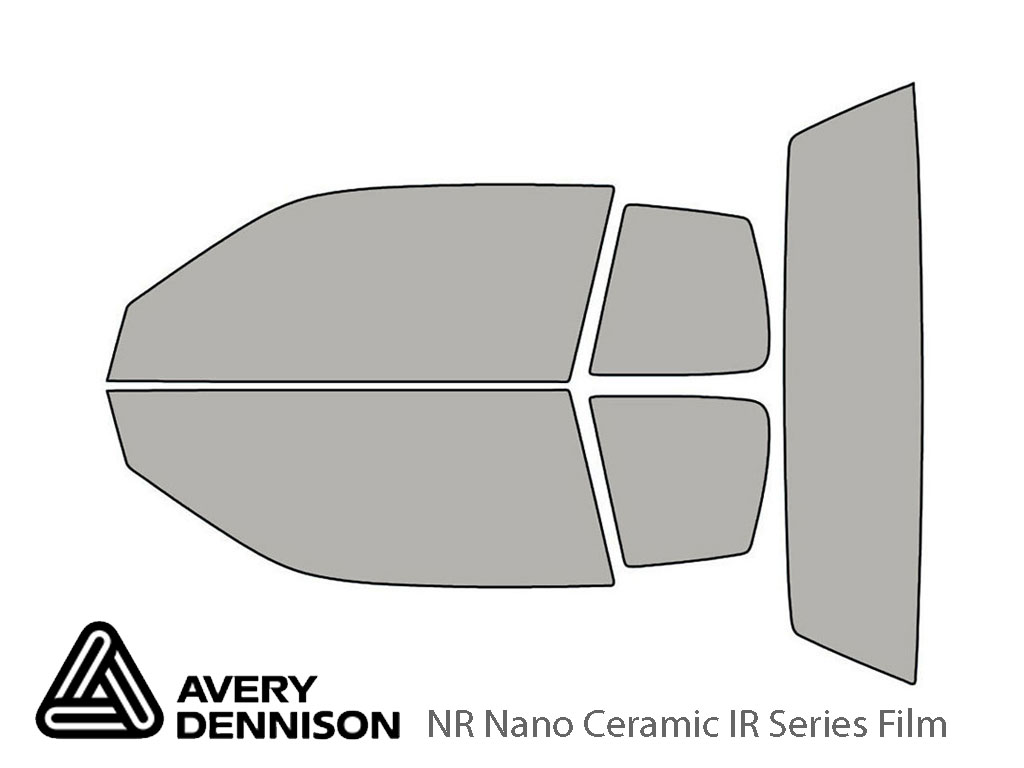 Avery Dennison Pontiac Grand Am 1990-1991 (Coupe) NR Nano Ceramic IR Window Tint Kit