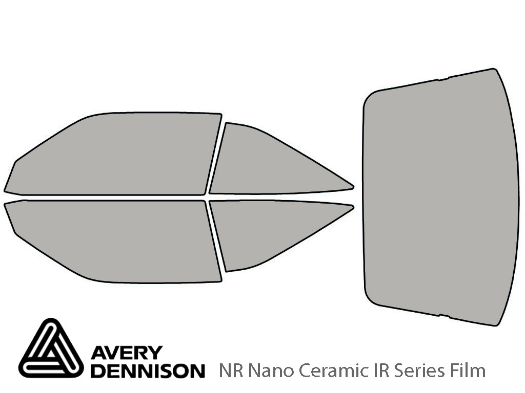 Avery Dennison Pontiac Sunbird 1988-1994 (Coupe) NR Nano Ceramic IR Window Tint Kit