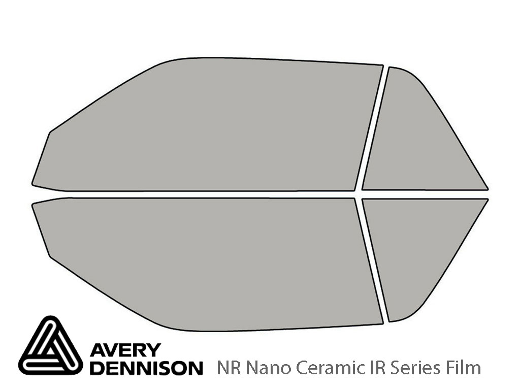 Avery Dennison Pontiac Sunbird 1990-1994 (Convertible) NR Nano Ceramic IR Window Tint Kit