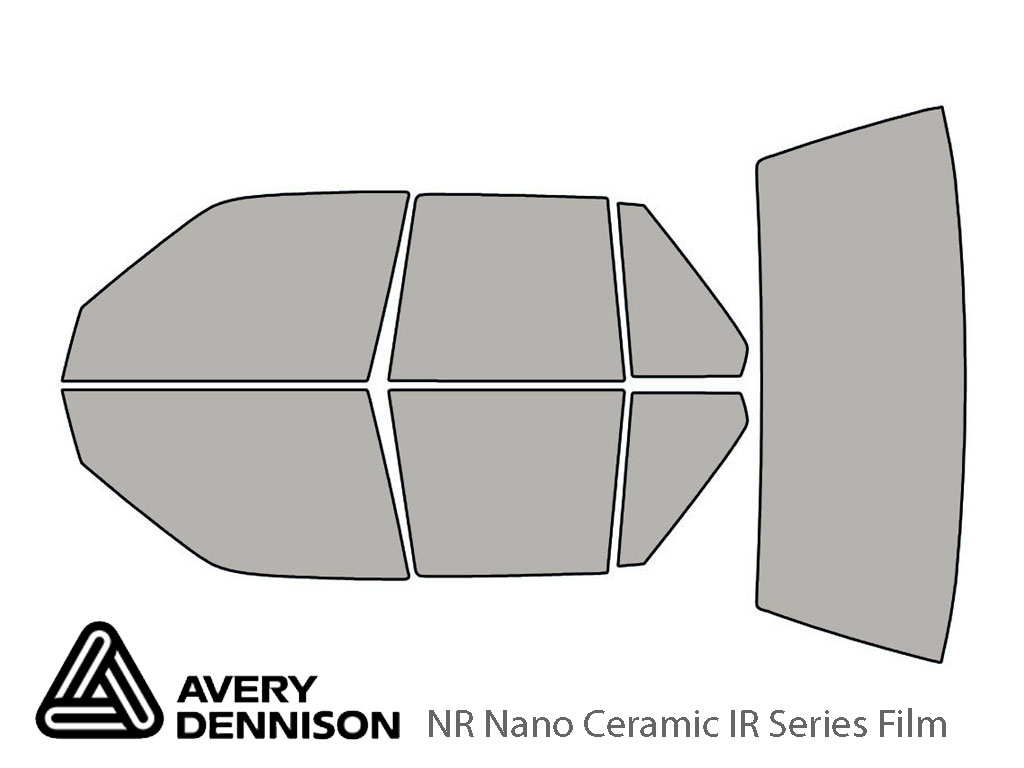 Avery Dennison Pontiac Sunbird 1990-1994 (Sedan) NR Nano Ceramic IR Window Tint Kit
