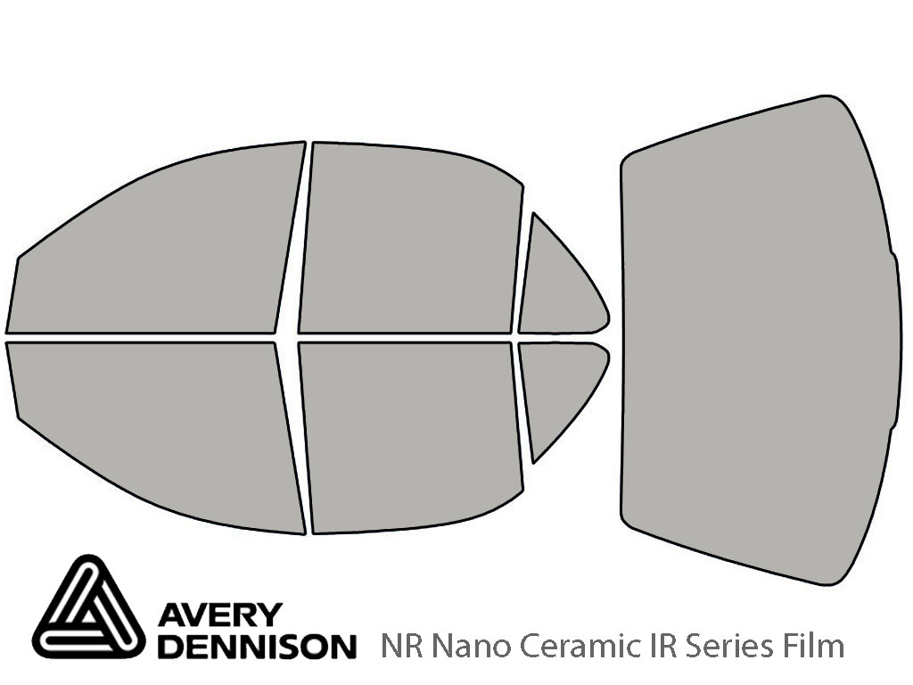 Avery Dennison Pontiac Sunfire 1995-2000 (Sedan) NR Nano Ceramic IR Window Tint Kit
