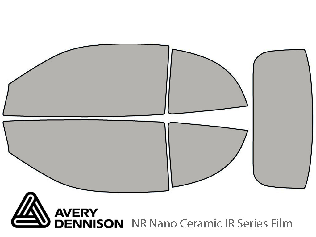 Avery Dennison Pontiac Sunfire 1996-2000 (Convertible) NR Nano Ceramic IR Window Tint Kit