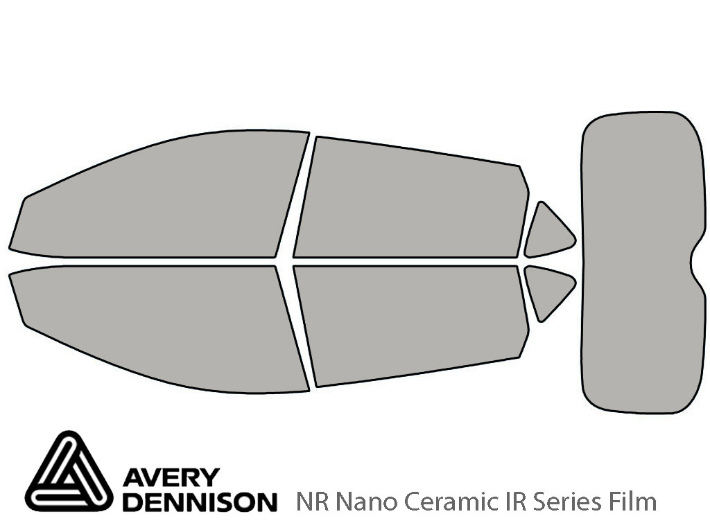 Avery Dennison Pontiac Vibe 2009-2010 NR Nano Ceramic IR Window Tint Kit