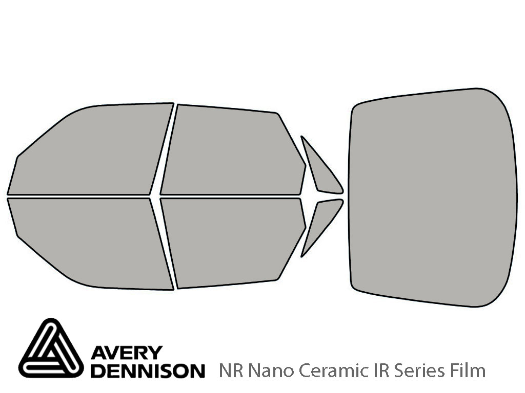 Avery Dennison Saab 9-3 1999-2002 (Hatchback) NR Nano Ceramic IR Window Tint Kit