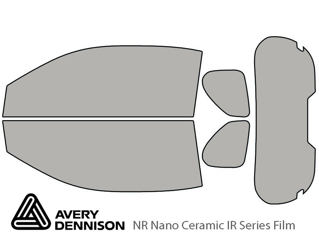 Avery Dennison Scion iQ 2012-2014 NR Nano Ceramic IR Window Tint Kit