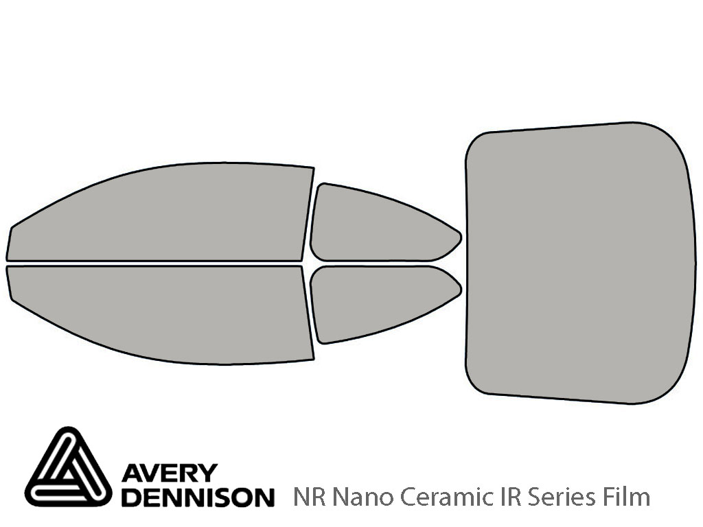Avery Dennison Scion tC 2005-2010 NR Nano Ceramic IR Window Tint Kit