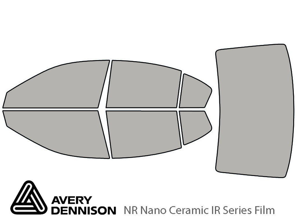 Avery Dennison Subaru Legacy 2010-2014 NR Nano Ceramic IR Window Tint Kit