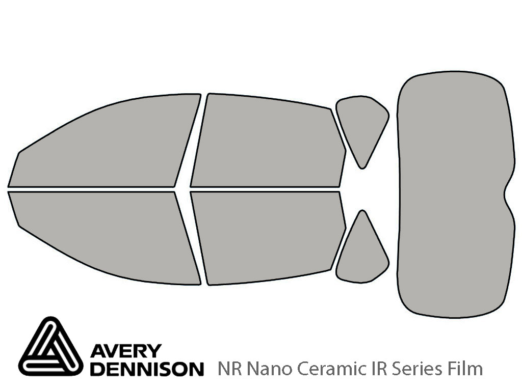 Avery Dennison Subaru Outback 2008-2011 (Sport) NR Nano Ceramic IR Window Tint Kit