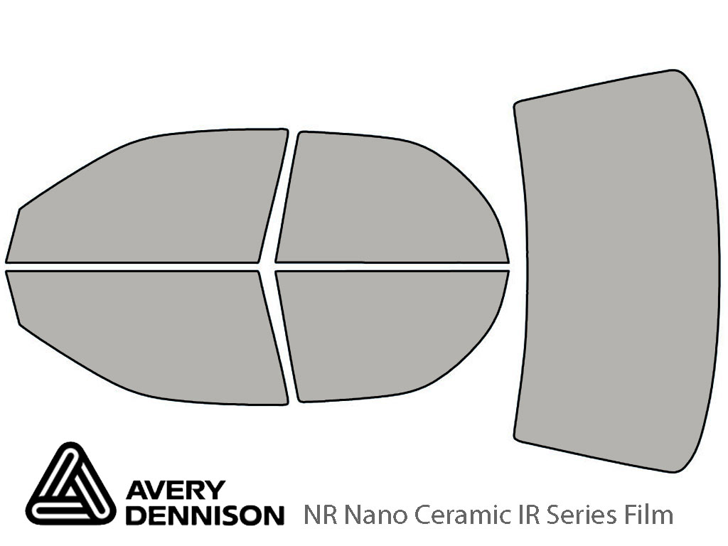 Avery Dennison Subaru WRX 2002-2007 NR Nano Ceramic IR Window Tint Kit