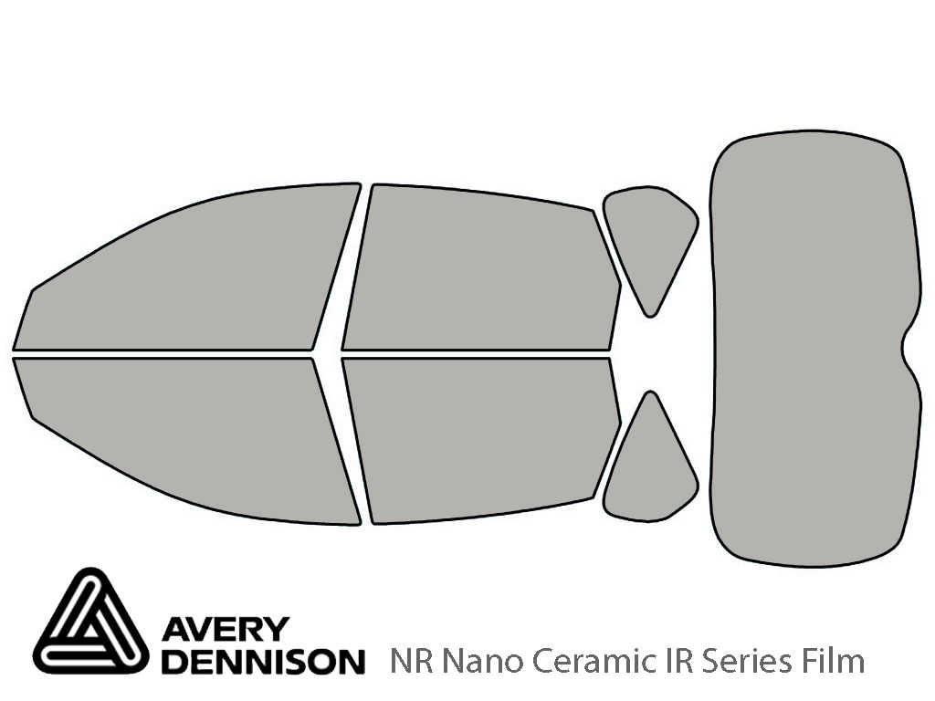 Avery Dennison Subaru WRX 2008-2013 (Wagon) NR Nano Ceramic IR Window Tint Kit