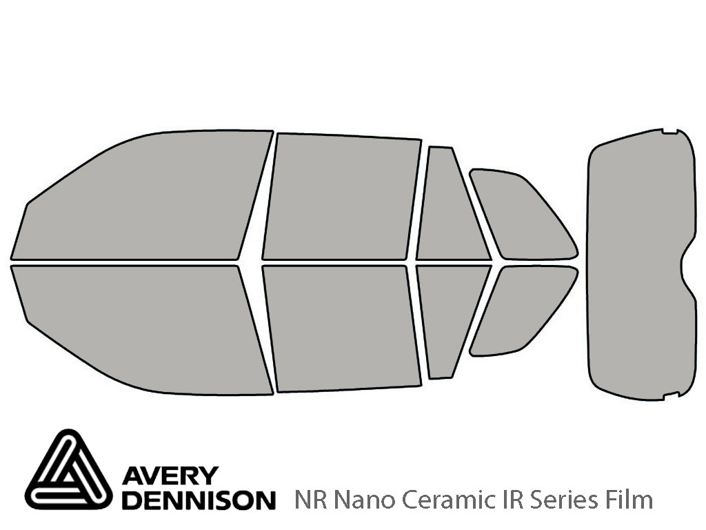 Avery Dennison Suzuki Grand Vitara 2006-2012 NR Nano Ceramic IR Window Tint Kit