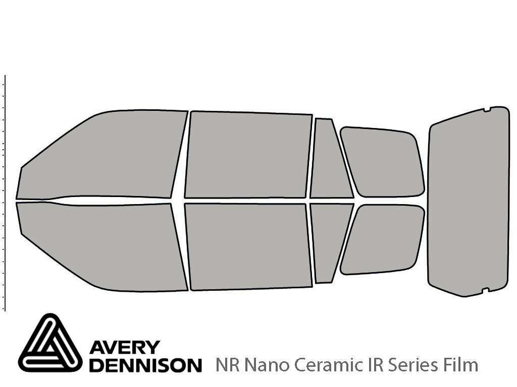 Avery Dennison Suzuki XL-7 2001-2006 NR Nano Ceramic IR Window Tint Kit