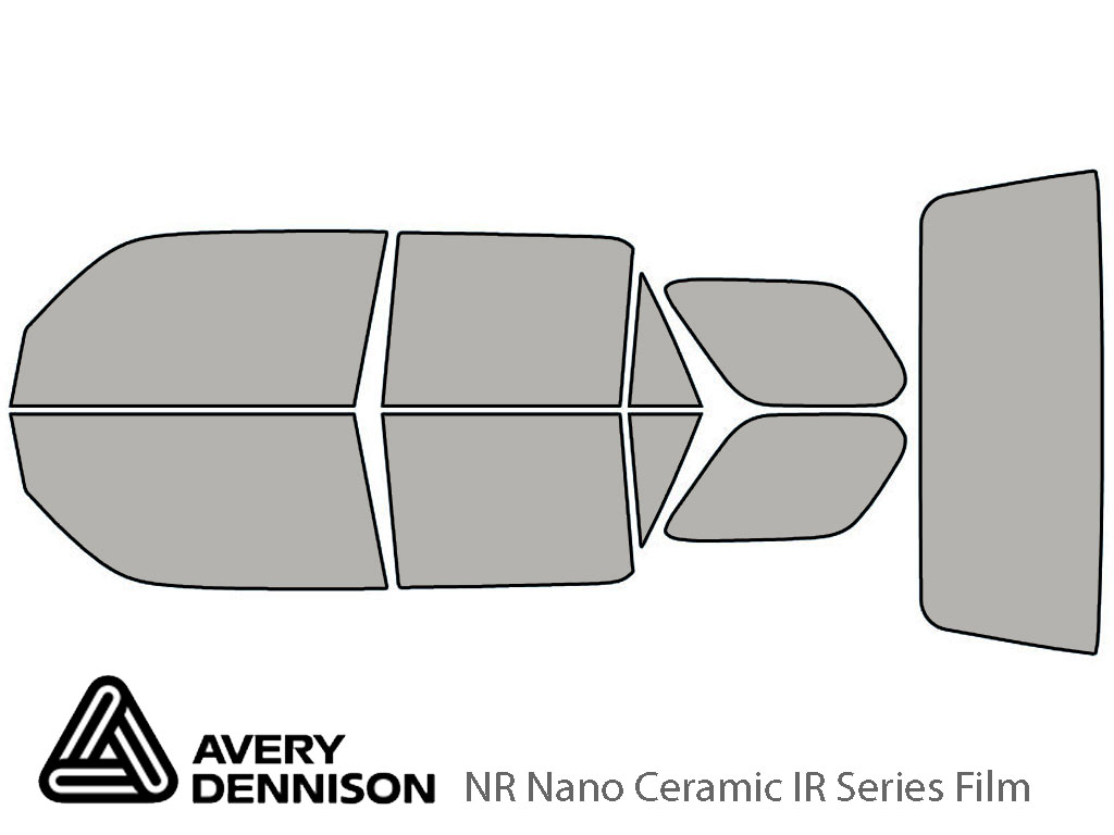 Avery Dennison Toyota 4Runner 2010-2022 NR Nano Ceramic IR Window Tint Kit