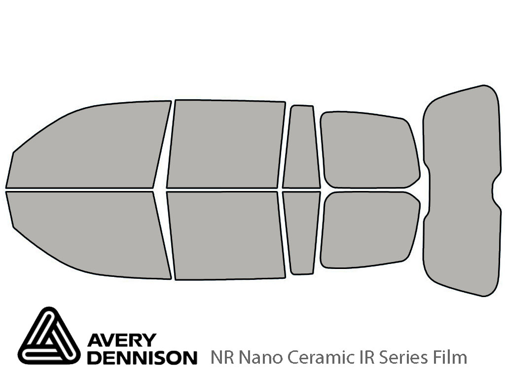 Avery Dennison Toyota Land Cruiser 2008-2021 NR Nano Ceramic IR Window Tint Kit