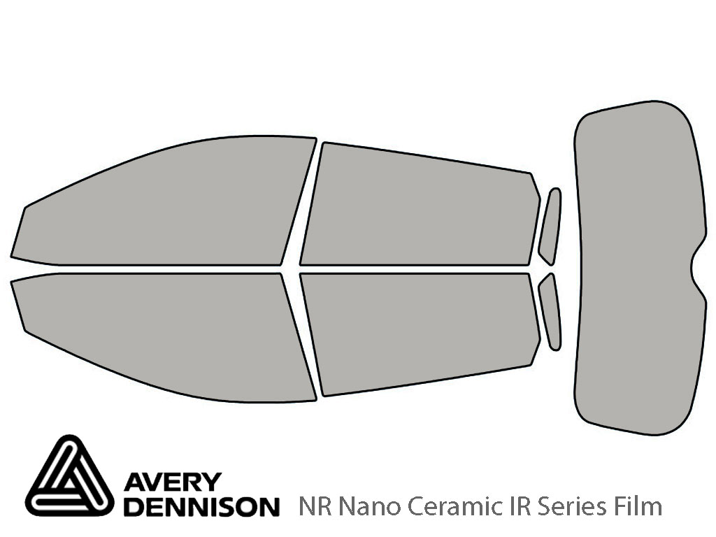 Avery Dennison Toyota Matrix 2009-2013 NR Nano Ceramic IR Window Tint Kit