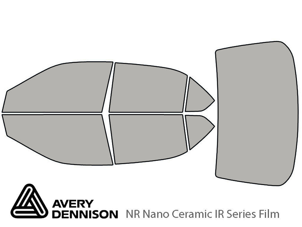 Avery Dennison Toyota Prius 2001-2003 NR Nano Ceramic IR Window Tint Kit