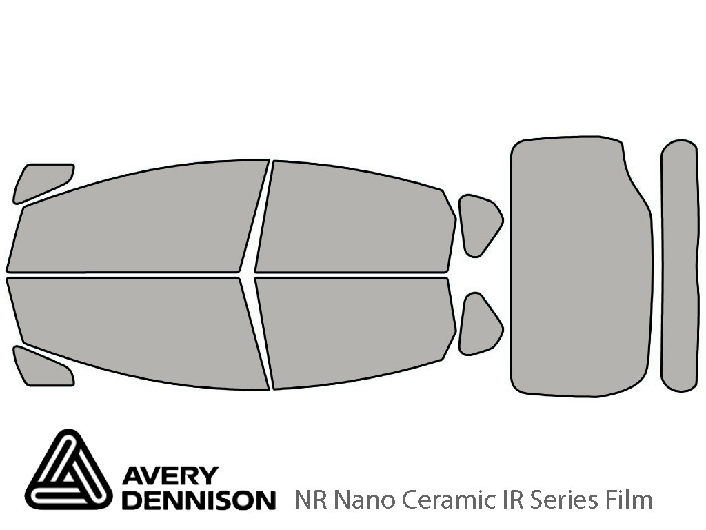 Avery Dennison Toyota Prius 2010-2015 NR Nano Ceramic IR Window Tint Kit