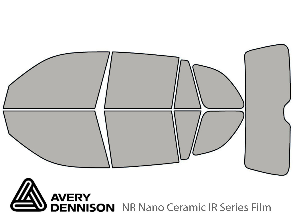 Avery Dennison Toyota Rav4 2001-2005 NR Nano Ceramic IR Window Tint Kit