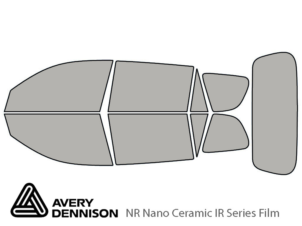 Avery Dennison Toyota Rav4 2006-2012 NR Nano Ceramic IR Window Tint Kit
