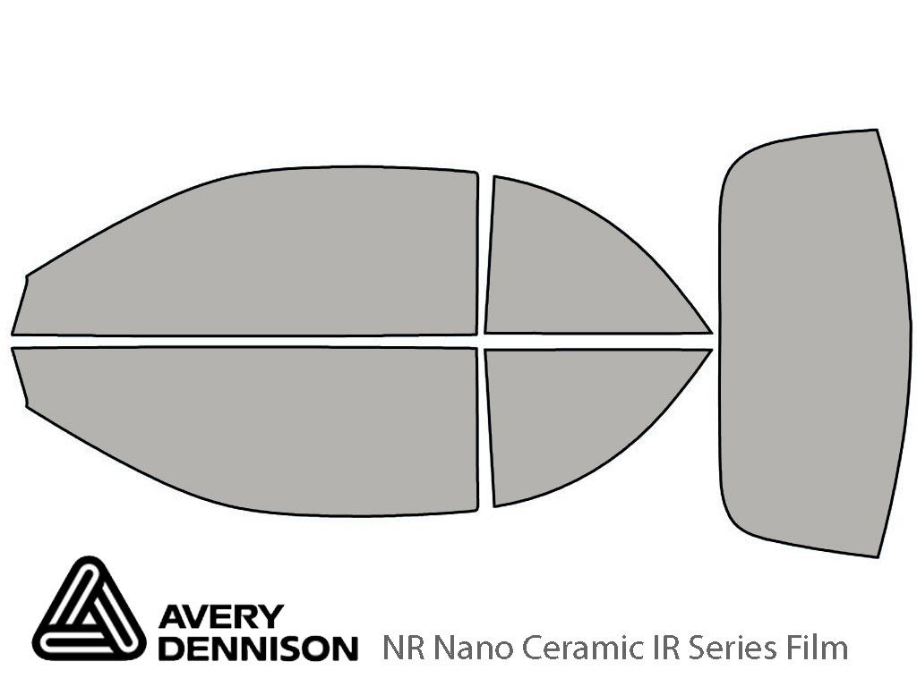 Avery Dennison Toyota Solara 2000-2003 (Convertible) NR Nano Ceramic IR Window Tint Kit