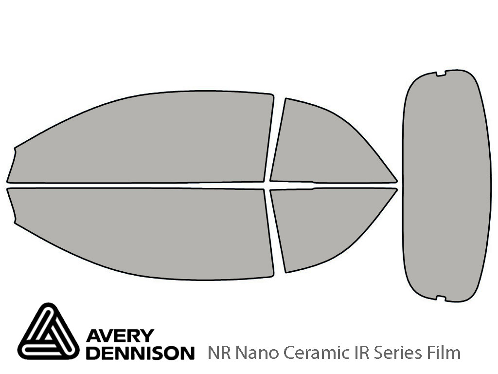 Avery Dennison Toyota Solara 2004-2008 (Convertible) NR Nano Ceramic IR Window Tint Kit