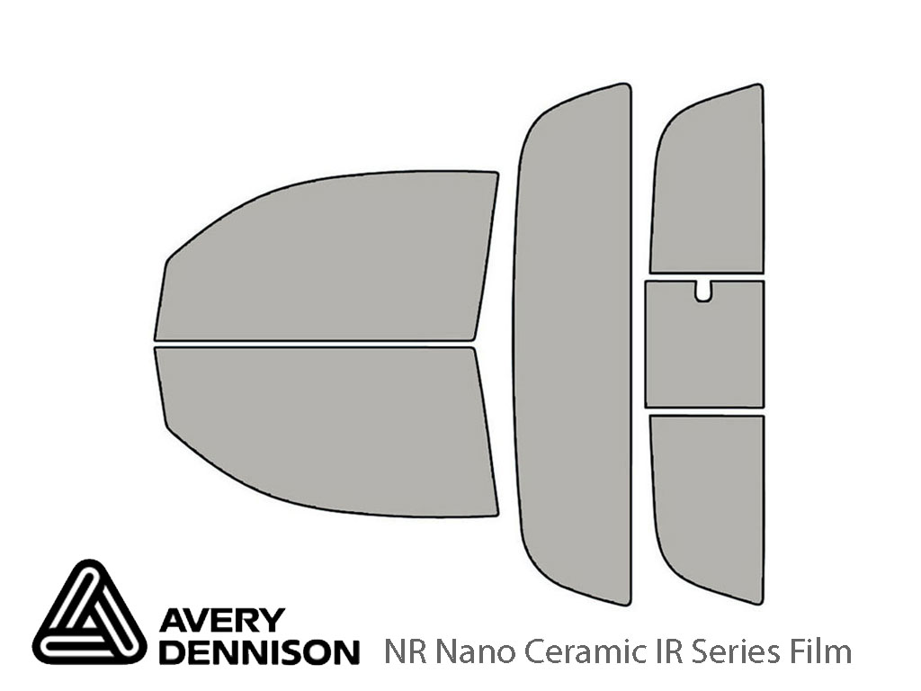 Avery Dennison Toyota Tacoma 2005-2015 (2 Door Regular Cab) NR Nano Ceramic IR Window Tint Kit