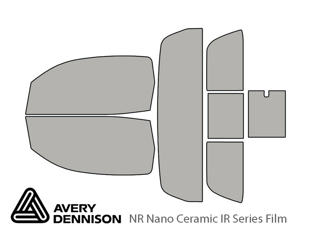 Avery Dennison Toyota Tundra 2007-2021 (2 Door) NR Nano Ceramic IR Window Tint Kit