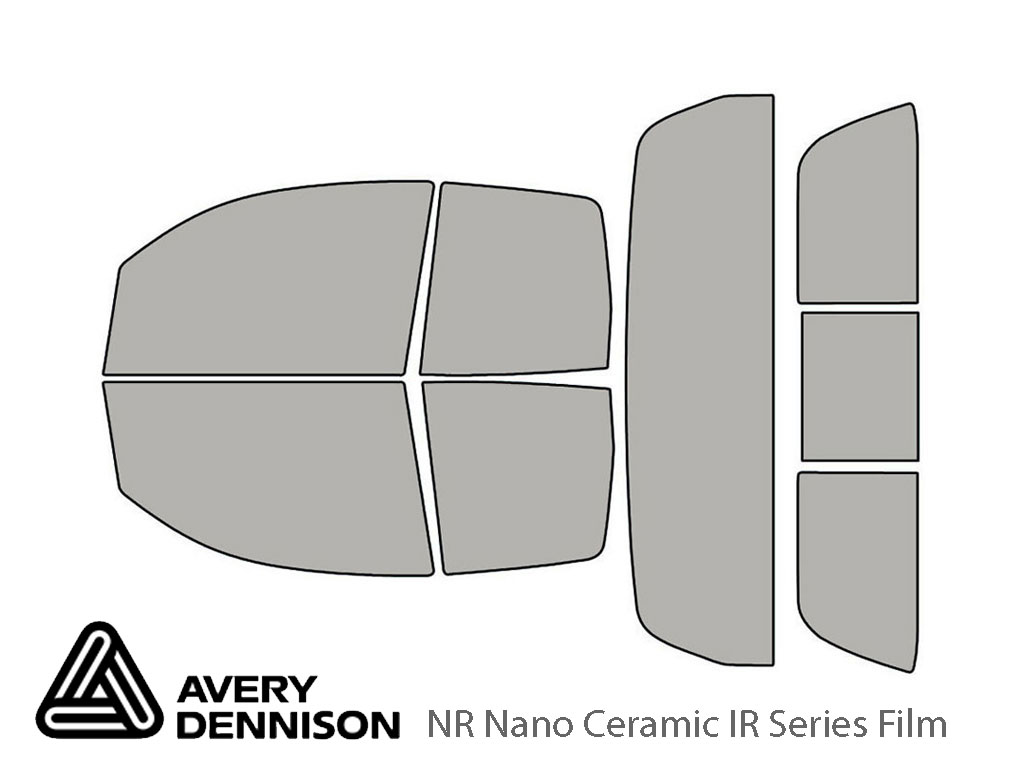 Avery Dennison Toyota Tundra 2007-2021 (2 Door Double Cab) NR Nano Ceramic IR Window Tint Kit