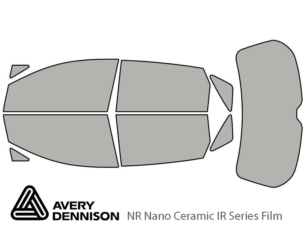 Avery Dennison Toyota Venza 2009-2015 NR Nano Ceramic IR Window Tint Kit