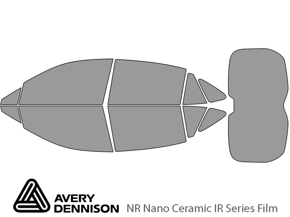 Avery Dennison Toyota Venza 2021-2022 NR Nano Ceramic IR Window Tint Kit