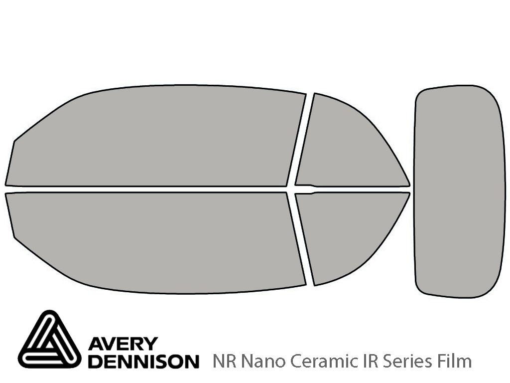 Avery Dennison Volkswagen Beetle 2012-2019 (Convertible) NR Nano Ceramic IR Window Tint Kit