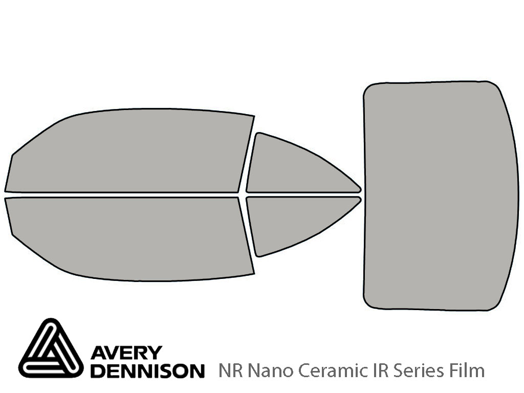 Avery Dennison Volkswagen Beetle 2012-2019 (Coupe) NR Nano Ceramic IR Window Tint Kit