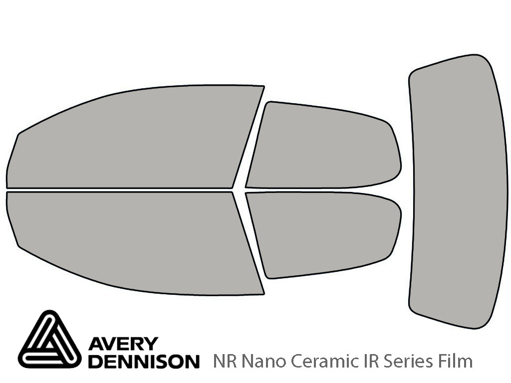 Avery Dennison Volkswagen GTI 2006-2009 (2 Door) NR Nano Ceramic IR Window Tint Kit