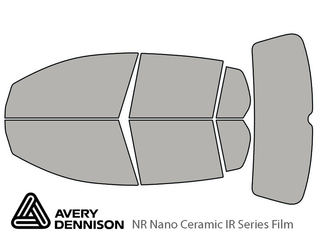 Avery Dennison Volkswagen GTI 2007-2009 (4 Door) NR Nano Ceramic IR Window Tint Kit