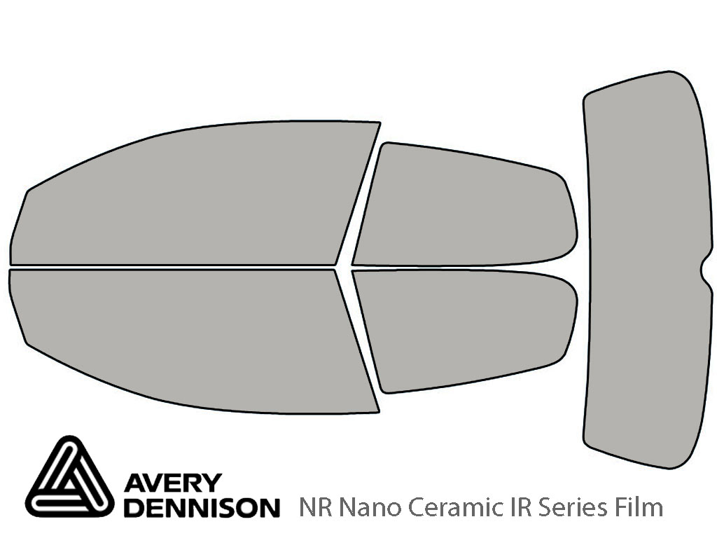 Avery Dennison Volkswagen Golf 2010-2014 NR Nano Ceramic IR Window Tint Kit